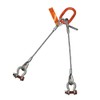 Two Leg Wire Rope Sling | 1.1 Ton Vertical Rated