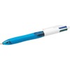 BIC 4 Colours Retractable Ballpoint Pens, Medium Point (1.0 mm)