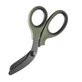 xShear® 7.5” Extreme Duty Trauma Shears - The perfect scissors for the Paramedic, EMT, Nurse or any Emergency Healthcare Provider (Olive Drab Green/Black)