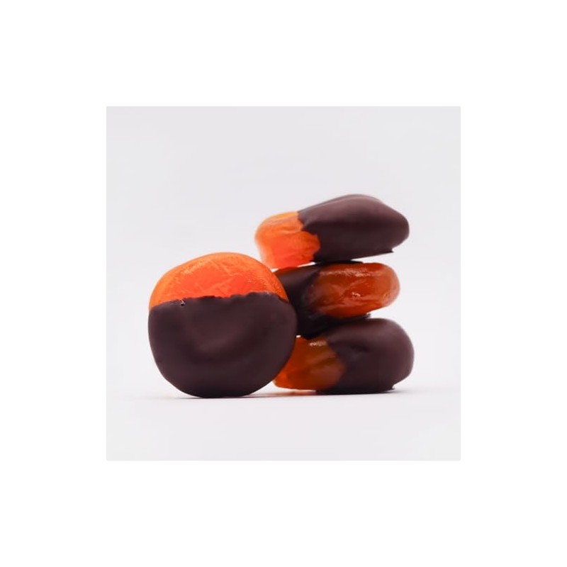Marini's Candies Chocolate Dipped Glazed Apricots