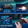 HELLCOOL Wireless Switch Pro Controller with Hall Effect Joystick, 6-Axis