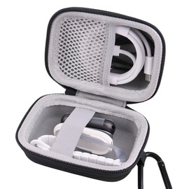 WAIYUCN Hard Carrying Case Compatible with PLAUD NotePin AI Voice Recorder Case (Black)