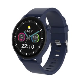 Denver Smartwatch Blue 1.38 Inch Unisex Bluetooth USB-C Waterproof
