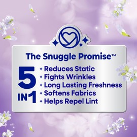 Snuggle Fabric Softener Dryer Sheets Lavender Vanilla Orchid 230ct