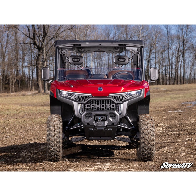SuperATV CFMOTO UForce U10 Pro Half Windshield