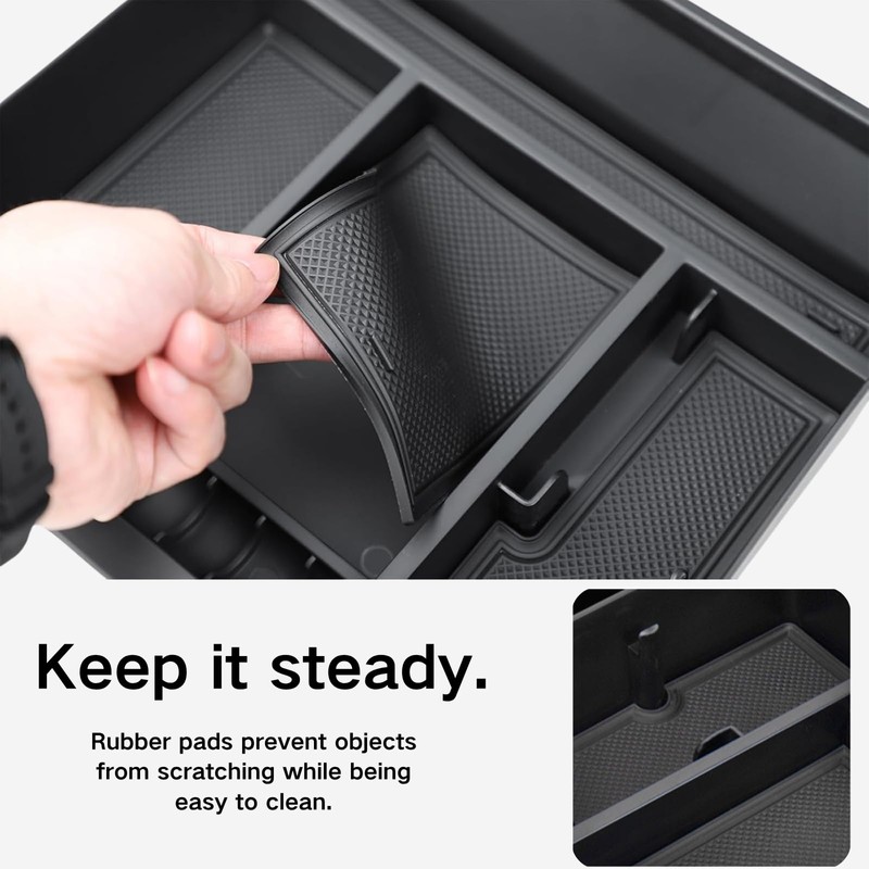 Center Console Organizer Compatible with Jeep Wagoneer L and Grand