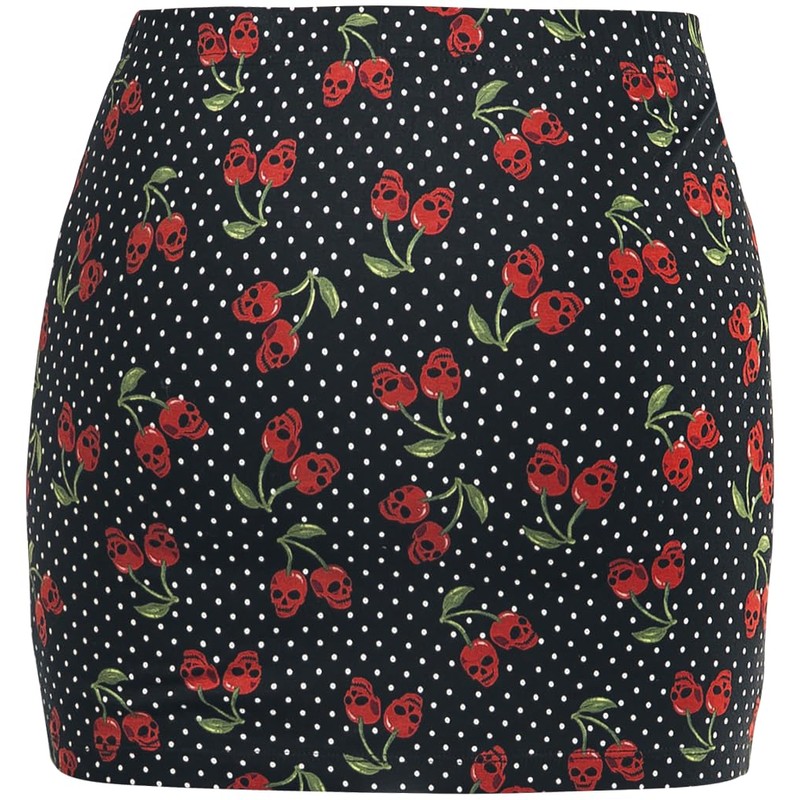 Rock Rebel by EMP Women's Black Skirts in Double Pack