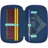 Herlitz TriCase 31-Piece Filled Case Dip Dye Blue/Turquoise, Dip Dye