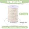 FREEBLOSS 300 m Sashiko Yarn 100% Cotton Embroidery Thread 5