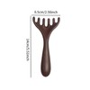 "Abbraccia" Massage Comb Head Scratcher Massager with Wide Tooth Hair