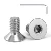 Tunejoy Countersunk Screws M8 x 16 mm Stainless Steel A2