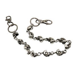 Skull Pocket Chain, Trouser Chains for Men, skull head chain for pants, mens pants chain Accessories