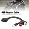 3 in 1 OBD Diagnostic Cable High Flexibility Plastic Plug