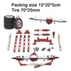 High-Quality Metal Upgrade Kit for MN82 1/12 Scale RC Cars,