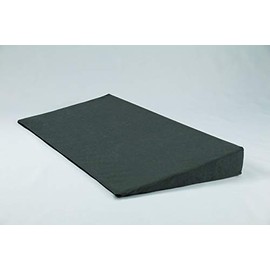Fränkische Schlafmanufaktur Wedge Pillow Bed Wedge Poly 9/1 cm with Cover Colour Grey Width 90 cm