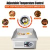 ExGizmo 14" Commercial Electric Griddle,Electric Countertop Flat Top Griddle,110V 1500W