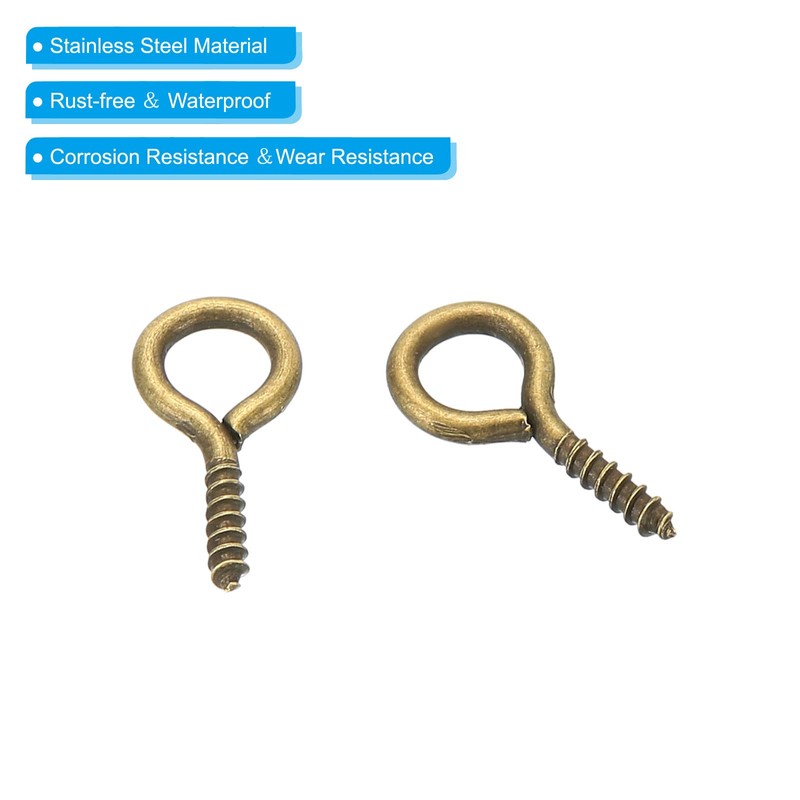 PATIKIL 150pcs 4mm ID x 15mm Large Screw Hole Pins