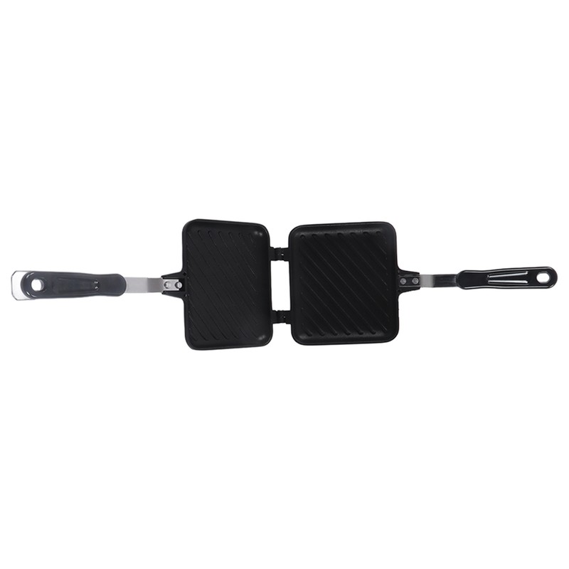 Sandwich Pan Breakfast Double Sided Frying Pan Flat Bottom Nonstick