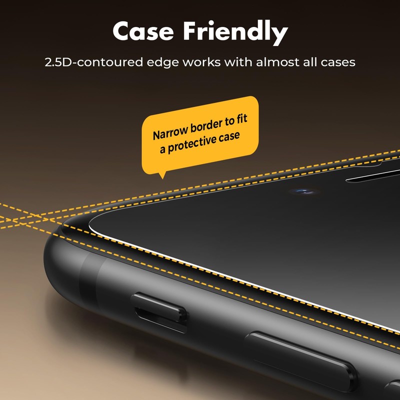 UNBREAKcable 3-Pack Screen Protector for iPhone SE 2022/SE 2020, iPhone