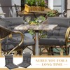 Sintuff 44 x 21 x 4 Patio Chair Cushions Outdoor