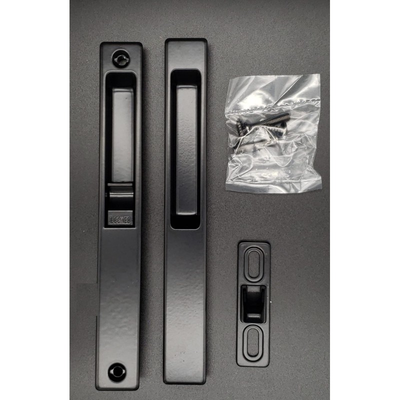 Flush Mount Single Lock Set for Sliding Glass Doors |
