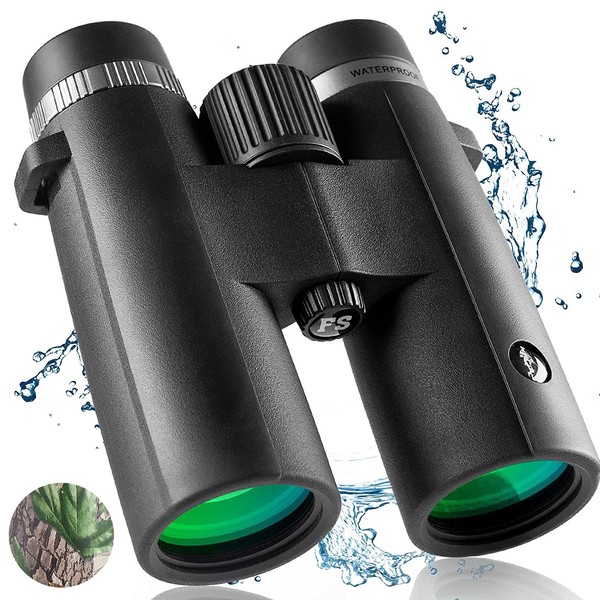 10x42 Binoculars for Adults - HD Professional IPX7 Waterproof Binoculars