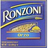Ronzoni Orzo Enriched Macaroni Non GMO 16 Oz. Pack Of