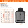 Mosquito Sun Net Hat Cap - Foldable Bug Hat UPF