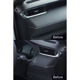 Tsuchiya Yac SY-HR11 Drink Holder for Driver's Passenger Seat SY-HR12 Toyota 80 Series Harrier Air Conditioner for Car Models Black Silver