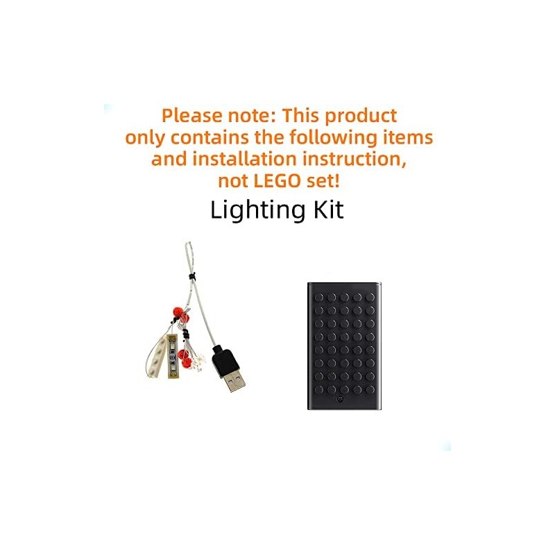GEAMENT Kit de Luces LED Compatible con Lego Casco de