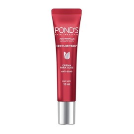 Crema para ojos Pond's Age Miracle Ultimate Youth reductor de arrugas, bolsas y ojeras Hexyl Retinol antiedad 15 ml