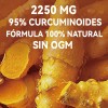 Gwynne Curcumin Turmeric 2250mg 90 Capsules- Curcuminoides Al 95% Con
