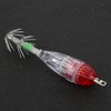 Luminous Squid Jig Hooks Red Light Colour LED Fishing Lure