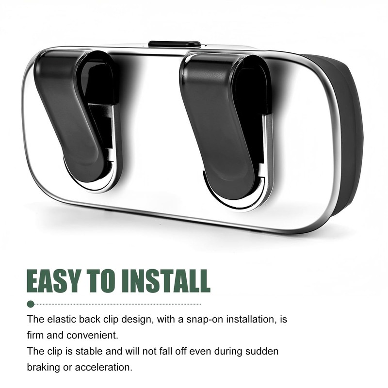 Ferianl Sunglass Holder for Car Visor, Multi-Functional Auto Sun Visor