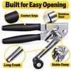 Heavy-Duty Manual Stainless Steel Can Opener – Handheld Kitchen Can