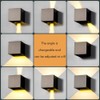 LED Wall Light Waterproof Indoor Outdoor Wall Lamps for Living