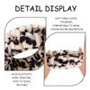 2 Pieces Of Leopard Print Headbands And 4 Pieces Of