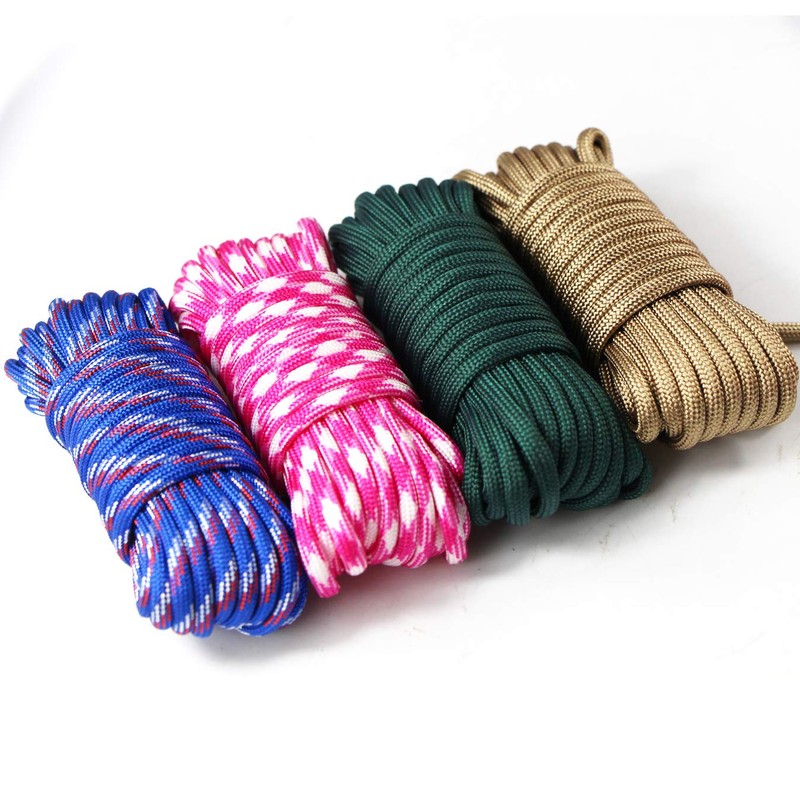 Aufodara Pack of 4 19 ft/6 m Paracord Cords 4