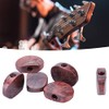 6 PCS Tuner Buttons Guitar Machine Head Semicircle Tuning Peg