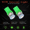 Unbranded 9 x Ultra Green Interior LED Lights Package For