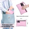 BOYISTARG PU Large Storage Organization Bag with 8 Small Items,