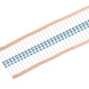 sourcing map 100Pcs 47 Ohm Resistor, 1/2W 1% Tolerance Metal