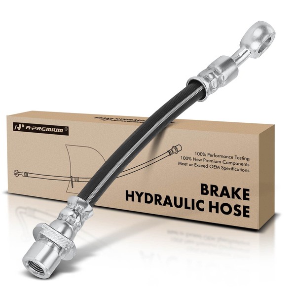 A-Premium Rear Left or Right Outer Brake Hydraulic Hose Compatible
