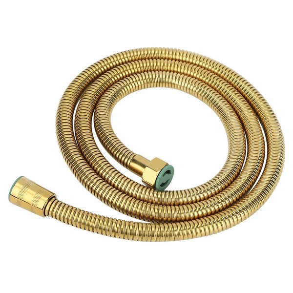 VIFERR Shower Hose G1/2 Inch Stainless Steel Shower Pipe Gold