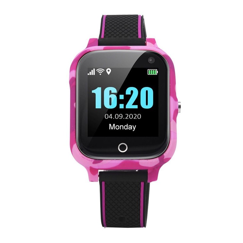 GPS 2G Wifi Wristwatch Body temperature FA27T - Pink