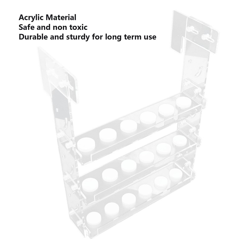 Coral Frag Rack Clear Acrylic Vertical 3 Layer Hanging Coral