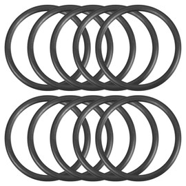 M METERXITY 50 Pcs Nitrile Rubber O-Rings - Sealing Gaskets Apply to Plumbing (35x28.8x3.1mm, Black)