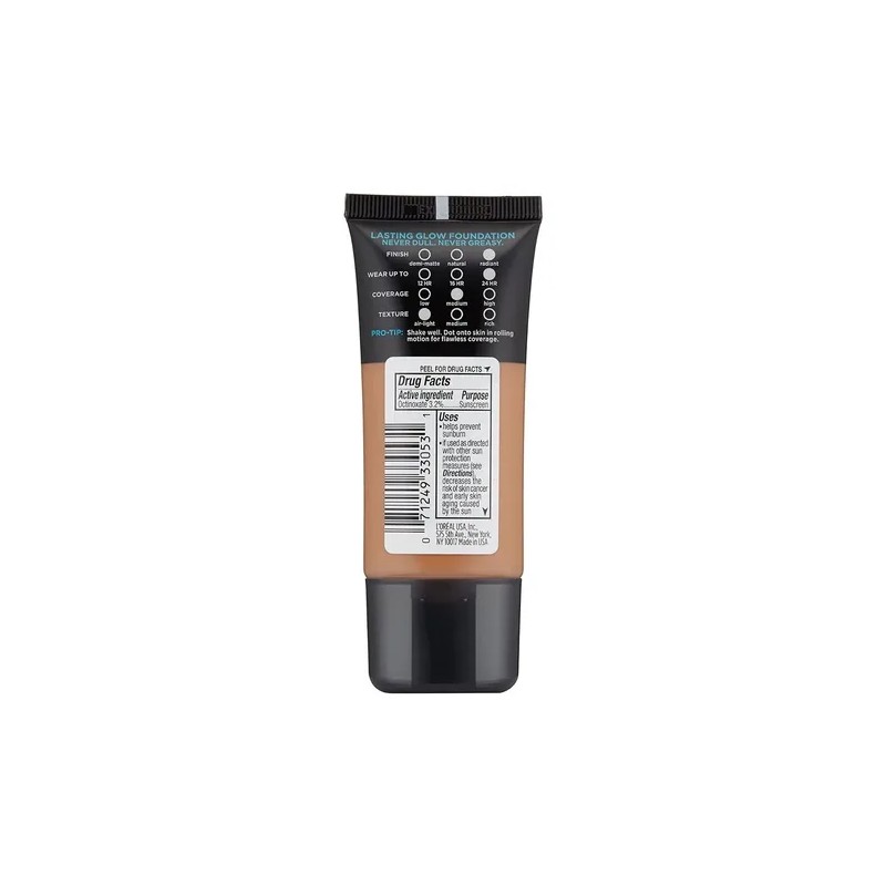 L'oréal Paris Infallible Pro-glow Foundation 24hr 30ml Tono 211 Creme