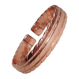 Mens Heavy Magnetic Copper Bracelet (Large)