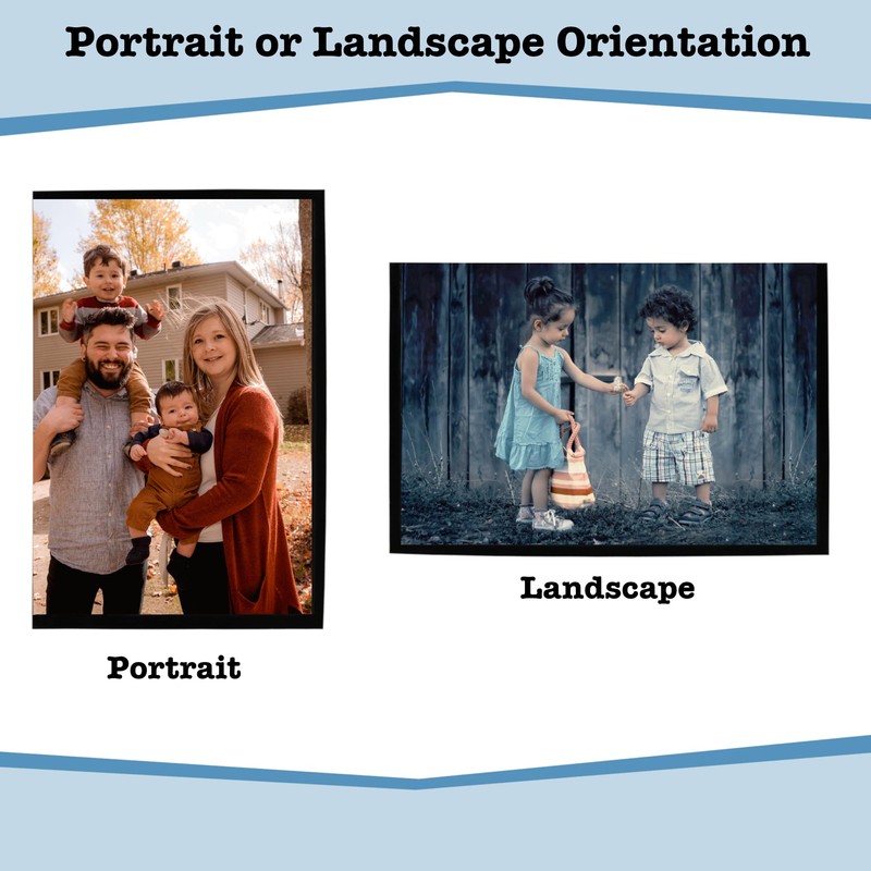 Iconikal 40-Pack Magnetic Picture Frame Photo Sleeves for 4x6 Pictures